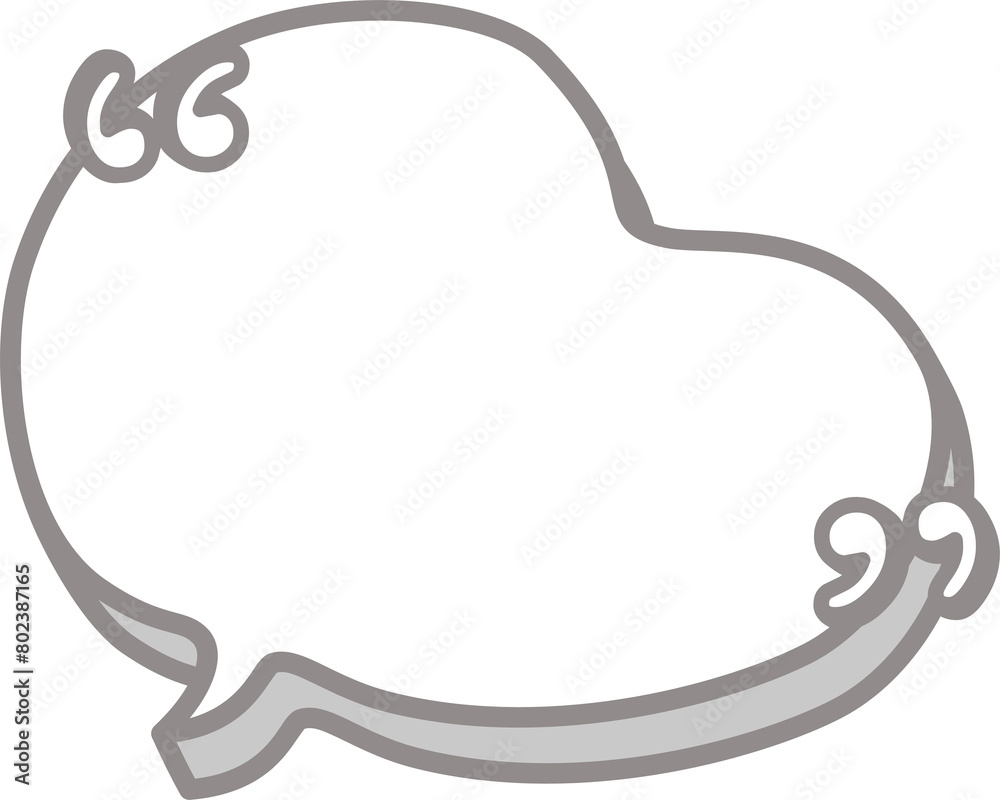 3d black and white color speech bubble balloon with quotation marks, icon sticker memo keyword planner text box banner, flat png transparent element design 3d black and white color speech bubble balloon with quotation marks, icon sticker memo keyword planner text box banner, flat png transparent element design