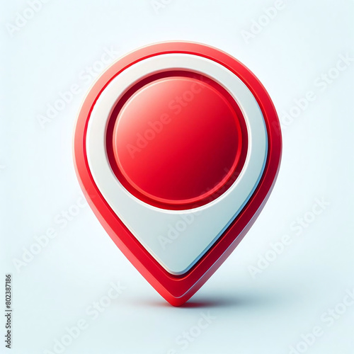 Free Download Map Pin, Location pin, location Icon on White Background. - GFXLoad