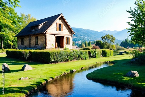 house on the lake © Heng