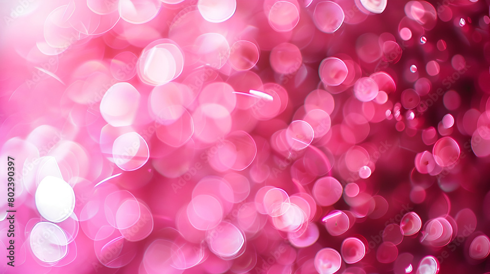 Pink bokeh as an abstract background ,Abstract background with bokeh ,Soft light defocused spots