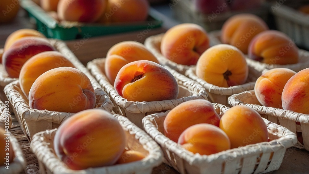 Apricot Market Stall Display Apricot Market Stall Display