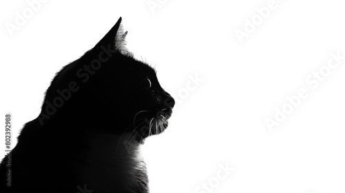 silhouette of a cat © Vision Graphics