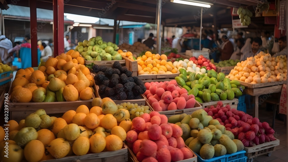 produce and fruits available in the market