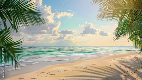 Tranquil Tropical Beach Paradise