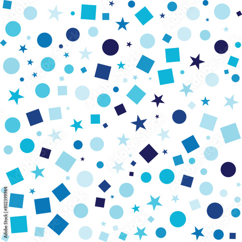 Bauhaus geometric vector pattern design 