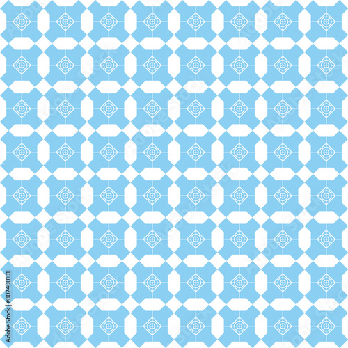 geometric pattern design for textile, fabric and other uses