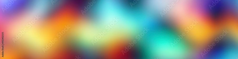 Abstract background with soft, blurred lines in rainbow hues, creating a peaceful and calming atmosphere.