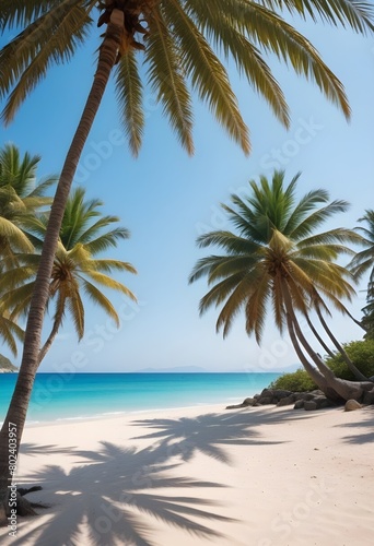 Beautyful tropical beach and sea background © richard