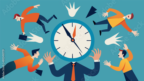 The exaggerated movements of the clocks hands mirrored the exaggerated reactions of people to crisis often causing more chaos than the actual event..
