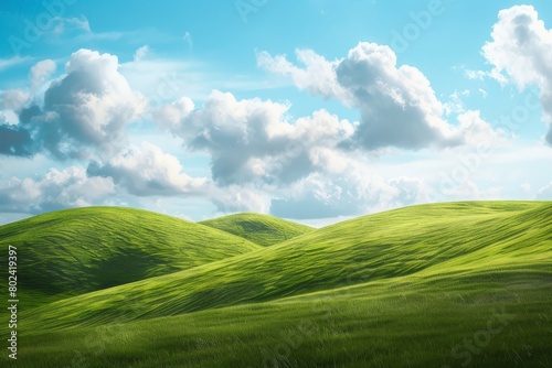 Serene Green Hills