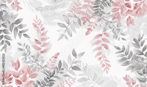 Texture tropical leaves light wallpaper