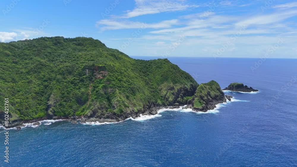 Aerial shot of the bay in Lombok island - Indonesia. Aerial shot of the bay in Lombok island - Indonesia.