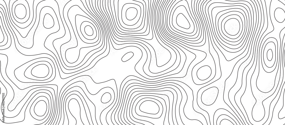 White background topography contour map with black curve lines .luxury topographic wavy pattern and geographic grid map design . White background topography contour map with black curve lines .luxury topographic wavy pattern and geographic grid map design .