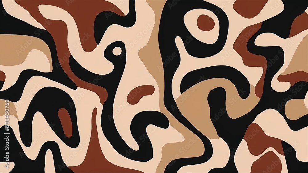 Abstract background with a mix of Chinese Modern Art and German Expressionism, black, brown and beige colors. Abstract background with a mix of Chinese Modern Art and German Expressionism, black, brown and beige colors.