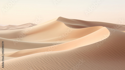 Beige abstract elegant background illustration  white sand dunes illustration 