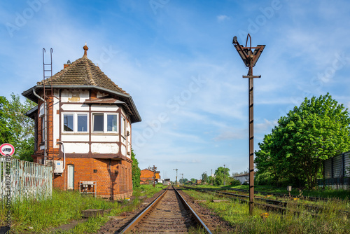 old signalman's house at the tracks