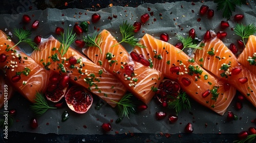 the gourmet appeal and natural flavors of salmon products processed for export