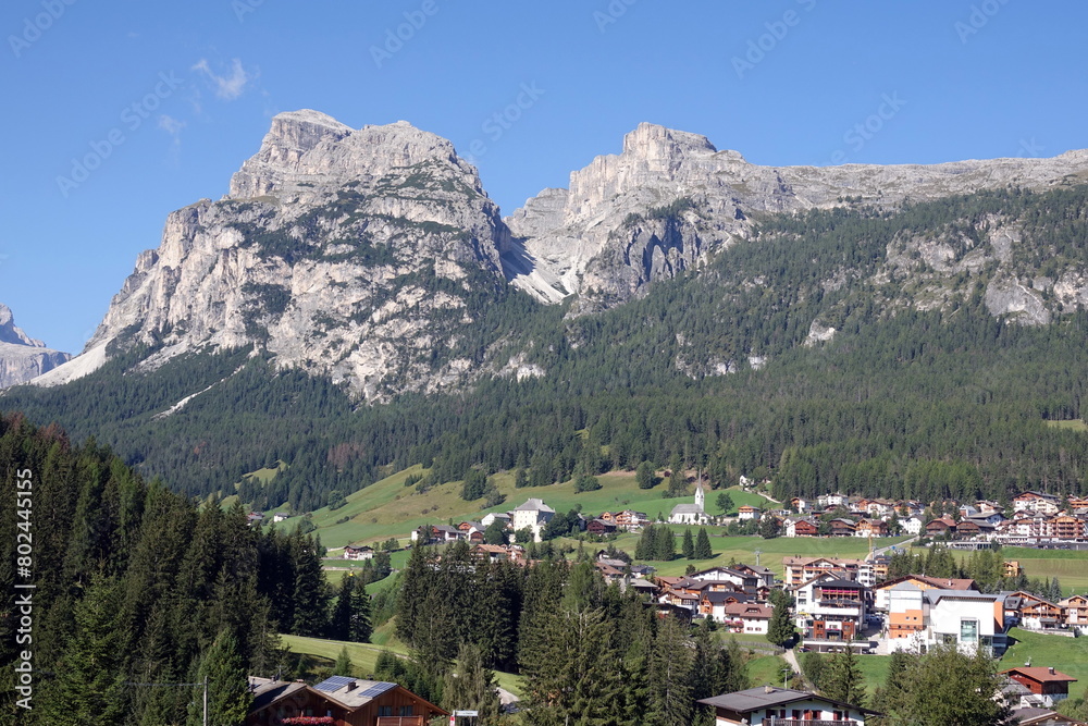 Fototapeta premium La Villa (Stern) in Suedtirol
