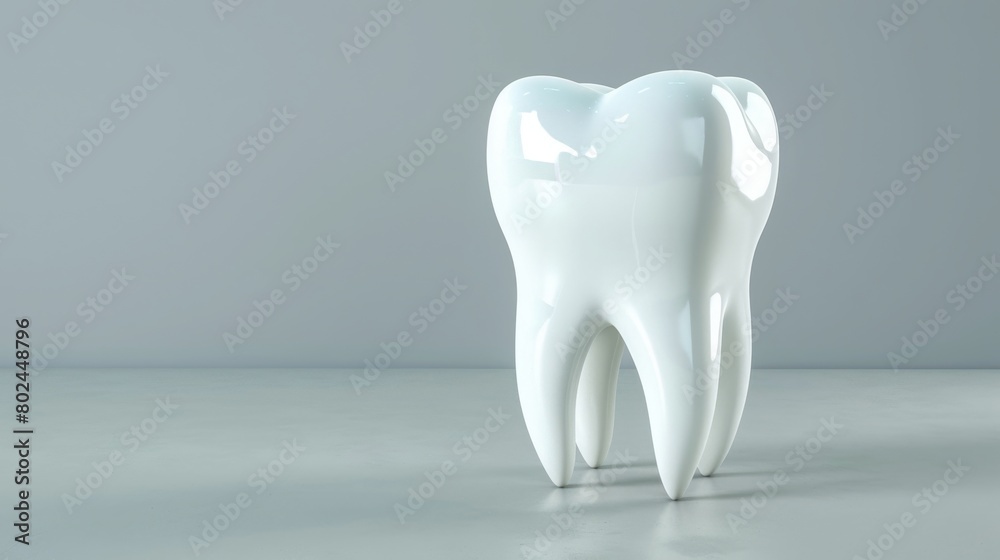 3d render White tooth implant implant cut, healthy tooth or dental surgery. 3d render White tooth implant implant cut, healthy tooth or dental surgery.