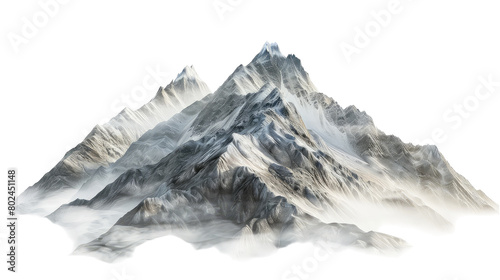 Realistic Mountains on transparent background © TheLogoTip