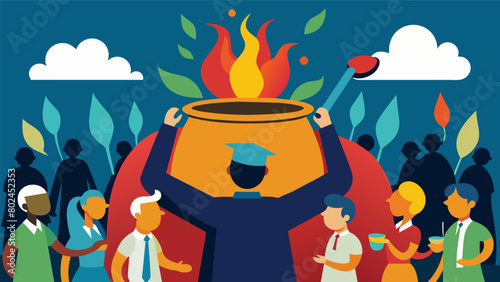 As the pot is served to an unsuspecting society the bitter taste of societal unrest leaves a lasting impact reminding us of the urgent need for change.