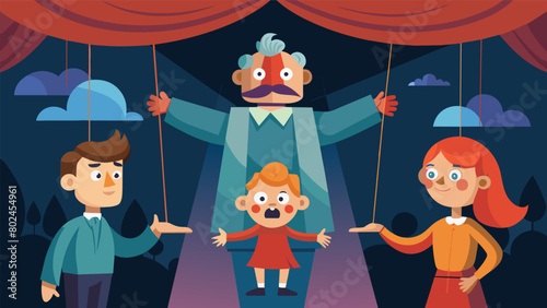 The Puppet Masters Show A puppet show where the characters interact with the audience manipulating their emotions and thoughts in a twisted and.