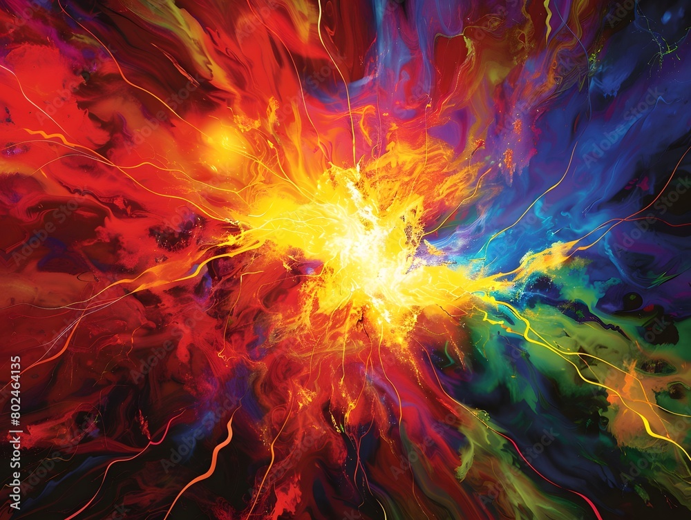 Cosmic Event Art Stunning Stellar Explosion Visualization Cosmic Event Art Stunning Stellar Explosion Visualization