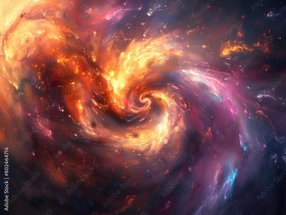 Colorful Energy Swirl Colorful Energy Swirl