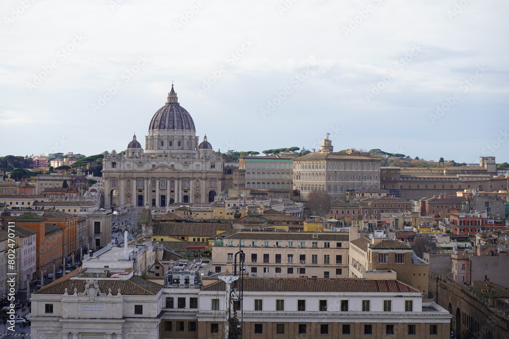view of the city Vatican 