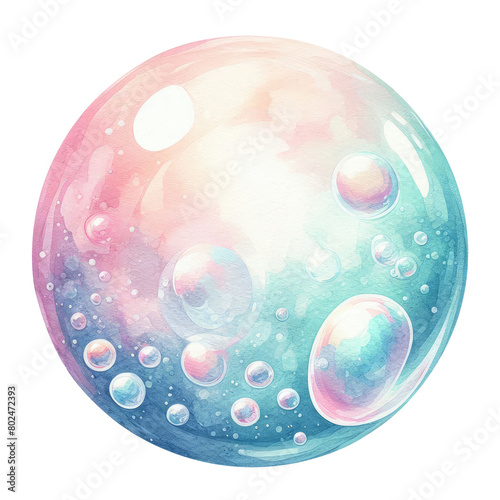 Fantasy Soap Bubbles Sublimation Clipart