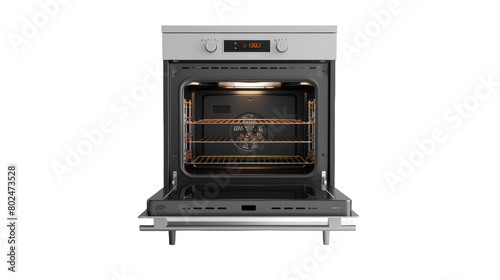Realistic Oven on transparent background