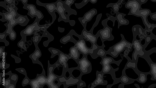 Gray outline topographic contour map abstract tech motion graphic design. Geometric background. Video animation Ultra HD 4K 3840x2160.Abstract animated outline topographic contour map. TECHNOLOGY photo