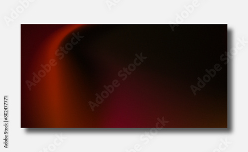 Abstract color gradient modern blurred background and film grain texture template with an elegant