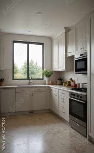 modern kitchen interior