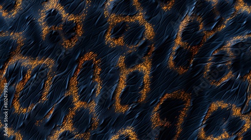 Leopard skin pattern design, animal leathern seamless work photo
