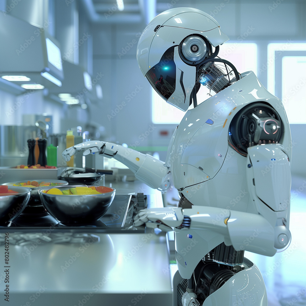 Un robot qui cuisine Un robot qui cuisine