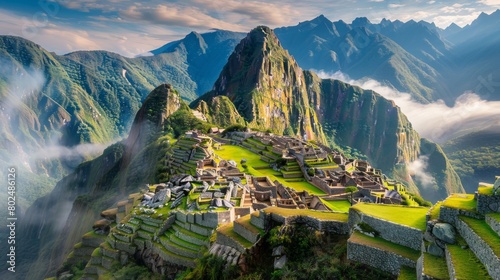 Impressive visit to Machu Picchu: magnificent sensation to walk among these archaeological remains steeped in history and with breathtaking views. Magnificent landscapes.  Highly recommended
 photo