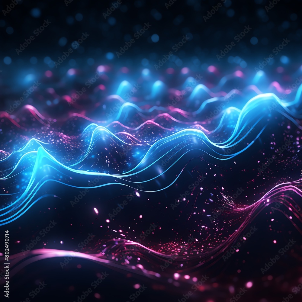 Create a digital painting of an alien landscape with vibrant colors and intricate details Create a digital painting of an alien landscape with vibrant colors and intricate details