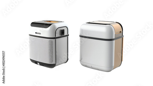 Portable Electric Cooler and Warmer on transparent background