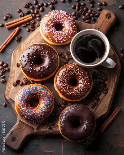 coffee and donuts