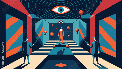 The Hall of Illusions An interactive exhibit where guests are immersed in a series of optical illusions and mindbending tricks designed to challenge.
