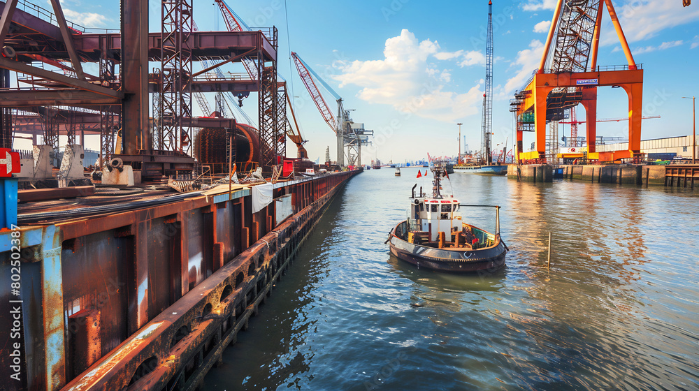Construction of Temporary Port and Pier: Engineering Marvels on the U.S. Coastline