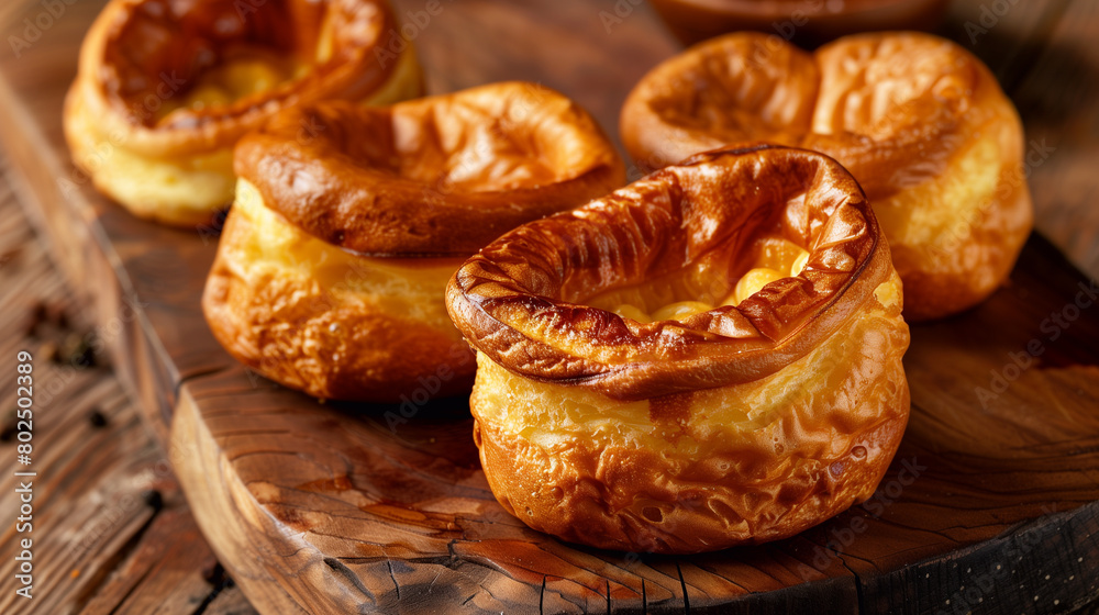 Traditional English Yorkshire pudding. Traditional English Yorkshire pudding.