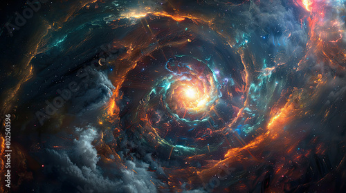 Higgs Field Elegance Wallpaper Design