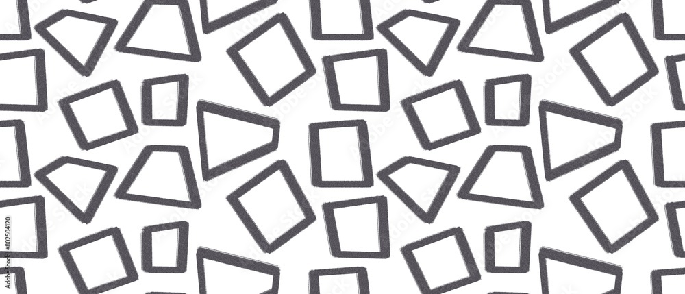 Seamless abstract geometric pattern. Simple background with black, white texture. Lines, squares. Digital brush strokes. Design for textile fabrics, wrapping paper, background, wallpaper, cover Seamless abstract geometric pattern. Simple background with black, white texture. Lines, squares. Digital brush strokes. Design for textile fabrics, wrapping paper, background, wallpaper, cover