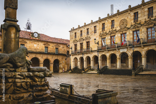 Plaza Mayor de Soria - spanish city from de autonomic region of Castilla y Leon