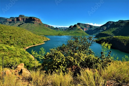 View of the Blyde Dam as seen from the 