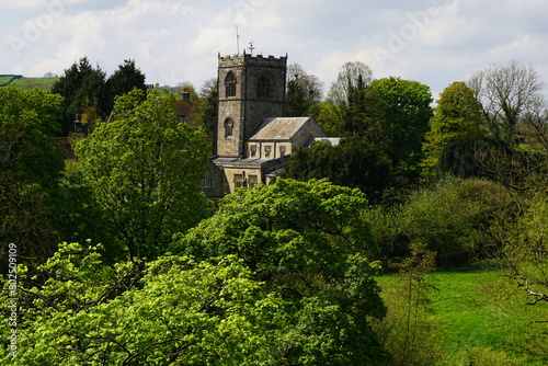 St Wilfrid's Church at Burnsall in  in Wharfedale, North Yorshire, England, UK photo