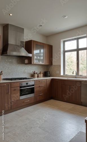 modern kitchen interior