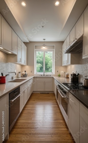 modern kitchen interior